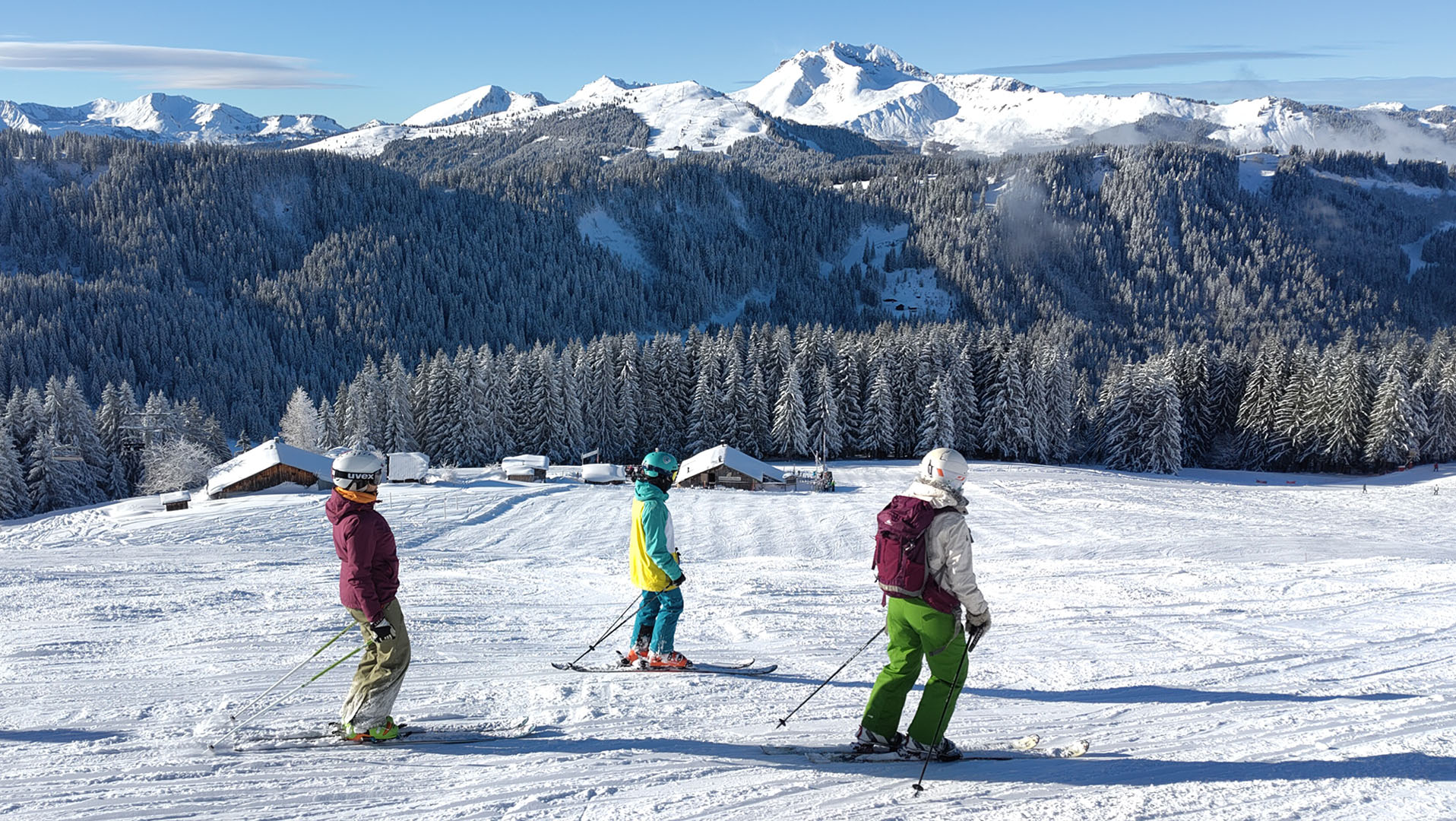 Ski sur le domaine skiable de Morzine-Les Gets